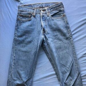 Levi's Blue High Waisted Jeans